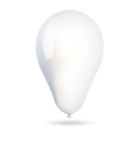 BALAO ALEGRIA FESTA LISO BRANCO T7 C/10