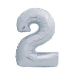 BALAO ALEGRIA FESTA MET TOPPER N2 PRATA C/1