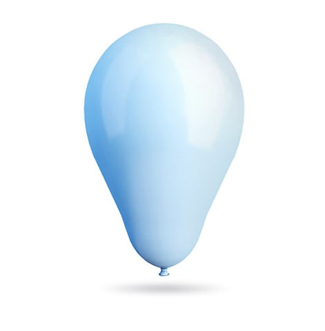 BALAO ALEGRIA FESTA LISO AZUL T7 C/10