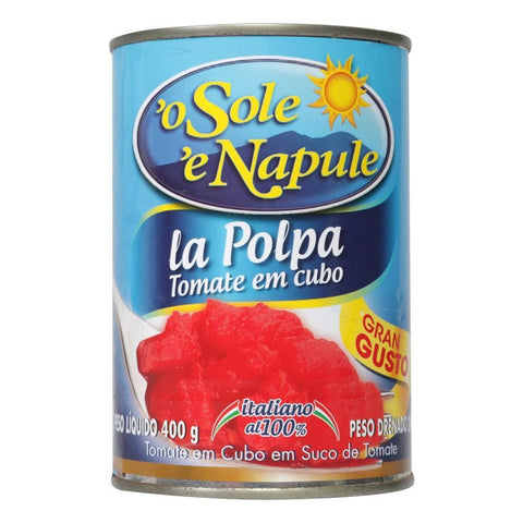TOMATE PELADO SOLE NAPULE INTEIRO LT 400g