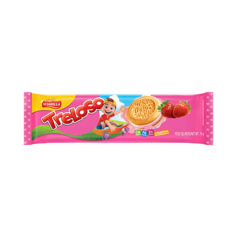 BISCOITO VITARELLA TRELOSO RECH MORANGO 74g