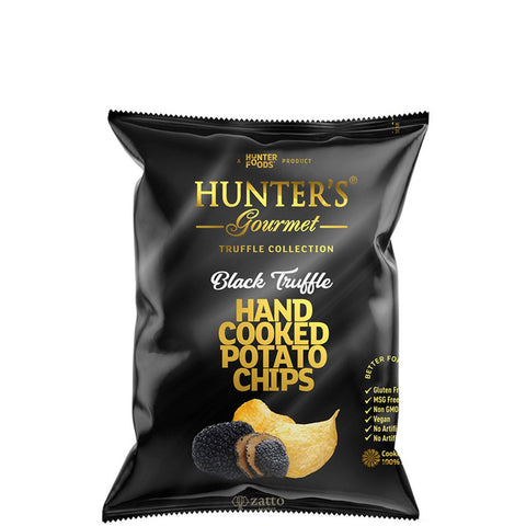 CHIPS BATATA HUNTERS GOURMET 25g TRUFA NEGRA