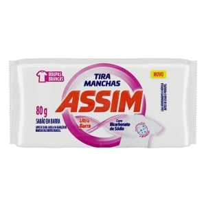TIRA MANCHAS ASSIM R BRANCAS 80G
