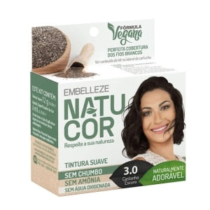TINTA NATUCOR 3.0 CASTANHO ESCURO