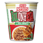 MACARRAO INST NISSIN CUP NOODLES 72g BOLONHESA