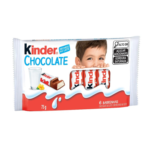 CHOCOLATE KINDER AO LEITE 75g