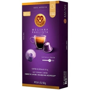 CAPSULA 3 CORACOES MOGIANA PAULISTA C/10 50g