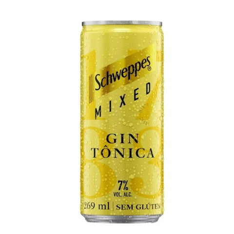DRINK SCHWEPPES GIN TONICA LT 269ML MIXED