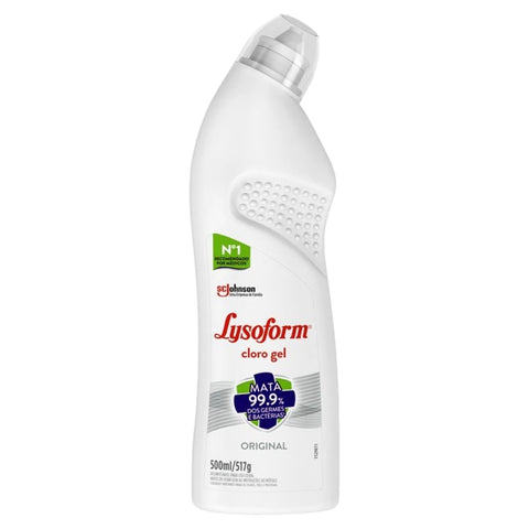 DESINFETANTE LYSOFORM CLORO GEL ORIGINAL 500ml