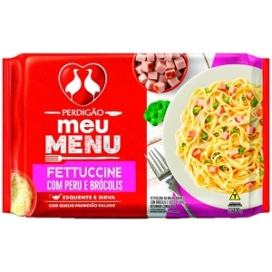 FETTUCCINE PERDIGAO PERU BROCOLIS MOLHO BCO 300g