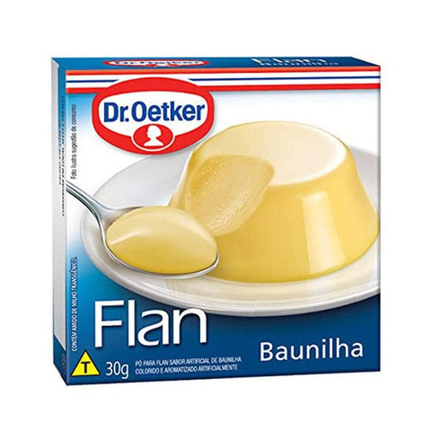 FLAN DR OETKER BAUNILHA 30g
