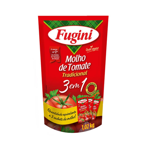 MOLHO TOMATE FUGINI TRADICIONAL SH 1,02kg