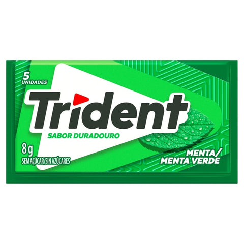 CHICLETE TRIDENT 8g MENTA