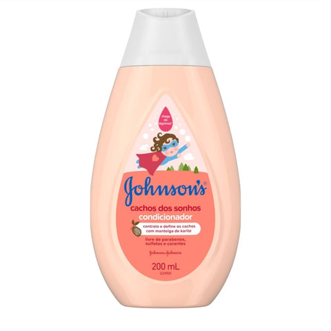 CONDICIONADOR JOHNSONS 200ML BABY CABELOS CACHEADOS