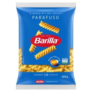 MACARRAO BARILLA OVOS 500G PARAFUSO