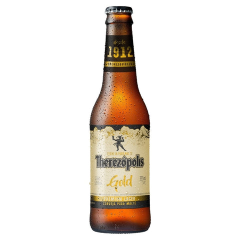 CERVEJA THEREZOPOLIS GOLD PREMIUM LAGER LN 355ml