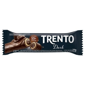 CHOCOLATE TRENTO WAFER 29G DARK 55% CACAU