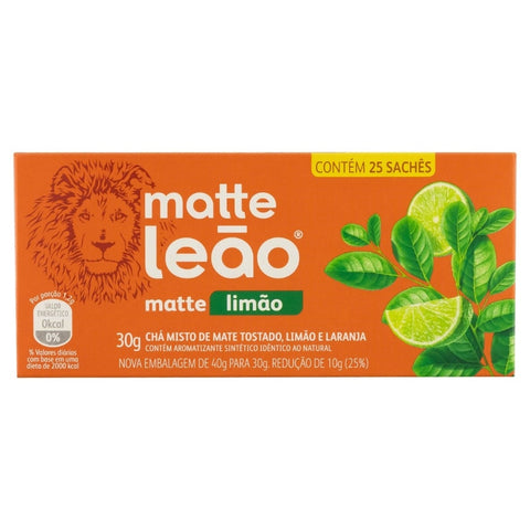 CHA MATTE LEAO LIMAO C/25 40g
