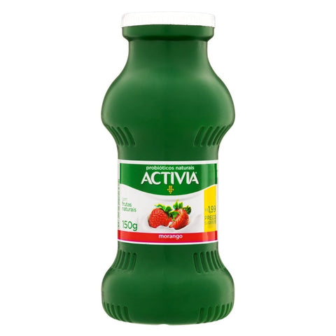 LEITE FERMENTADO DANONE ACTIVIA 150 MORANGO