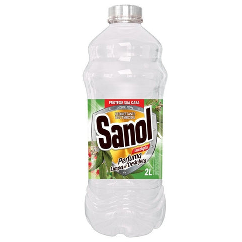 DESINFETANTE SANOL LEITE EUCALIPTO 2L