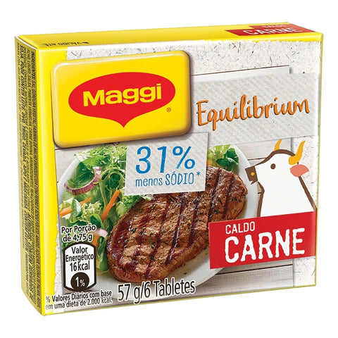CALDO MAGGI EQUILIBRIUM CARNE 57g