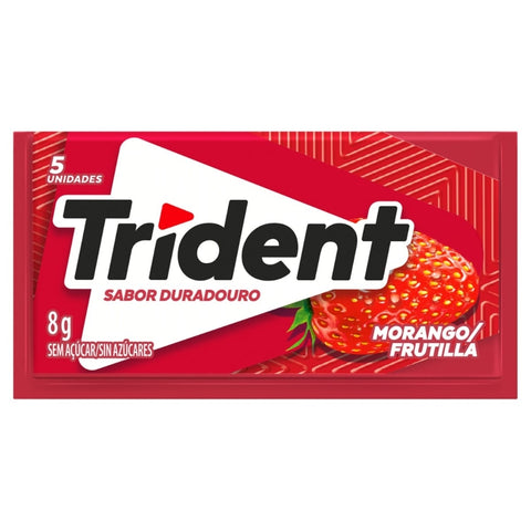 CHICLETE TRIDENT 8g MORANGO