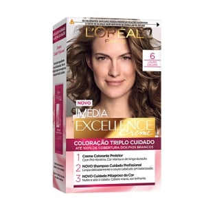 TINTA IMEDIA CREME 6 LOURO ESCURO