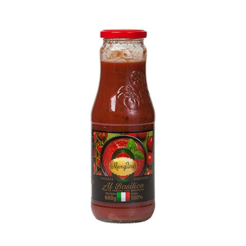 PASSATA MANGIARE 680G C/ MANJERICAO