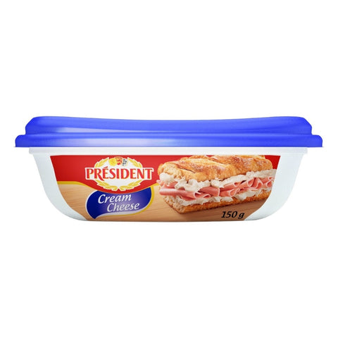 CREAM CHEESE PRESIDENT 150G TRADICIONAL