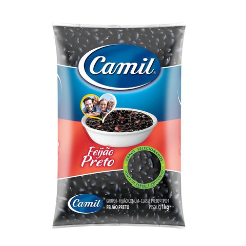 FEIJAO PRETO CAMIL 1kg