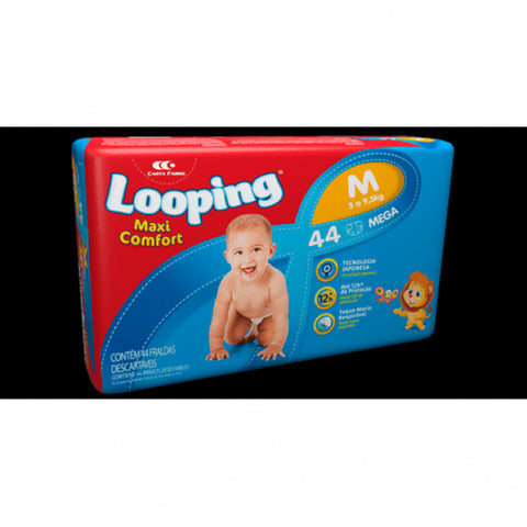 FRALDA LOOPING MAXI COMFORT MEGA M C/44