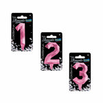 VELA DIAMANTE CANDY C/1 AZUL N4