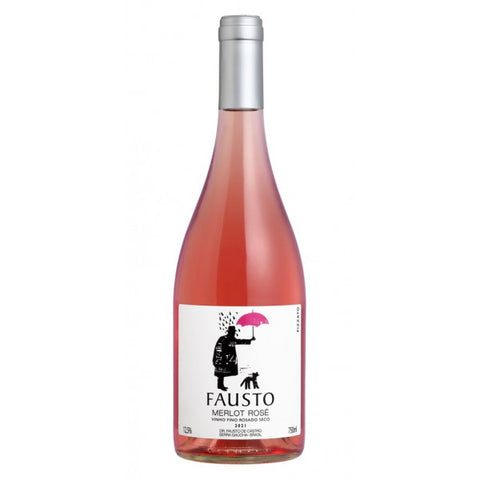 VINHO FAUSTO MERLOT ROSE SECO 750ml