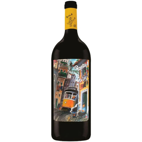 KIT VINHO PORTA 6 TINTO MEIO SECO 1,5L