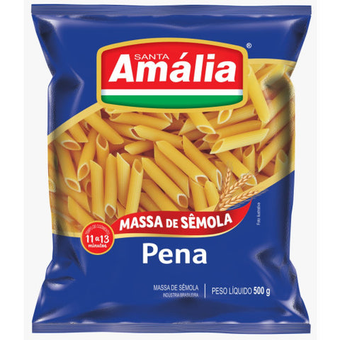 MACARRAO STA AMALIA SEMOLA 500G PENA