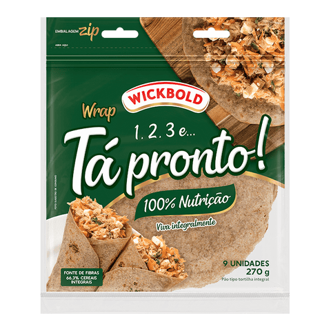 WRAP WICKBOLD TA PRONTO 100% INTEGRAL 270g