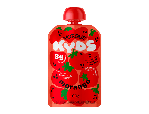 IOGURTE YORGUS KYDS MORANGO 100g