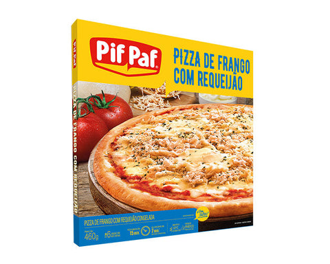 PIZZA PIF PAF DE FRANGO REQUEIJAO 460G