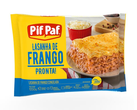 LASANHA PIF PAF 600g FRANGO