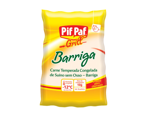 BARRIGA SUINA PIF PAF TEMPERADO 1,5kg