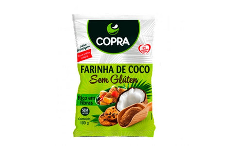 FARINHA DE COCO COPRA S/GLUTEN 100g