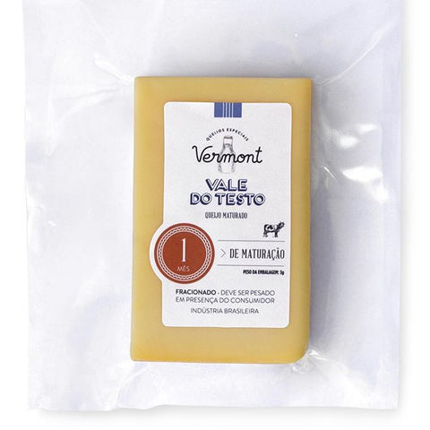 QUEIJO VALE DO TESTO VERMONT 1 MES MATURACAO 200g