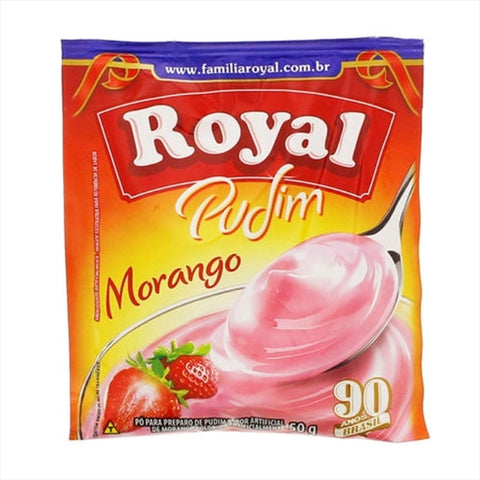 PUDIM ROYAL MORANGO 50G