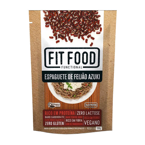 MASSA FIT FOOD ESPAGUETE DE FEIJAO AZUKI 200G