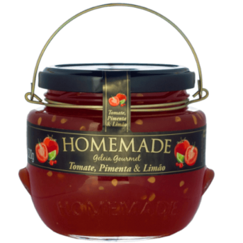 GELEIA HOMEMADE TOMATE/PIMENTA E LIMAO 320g