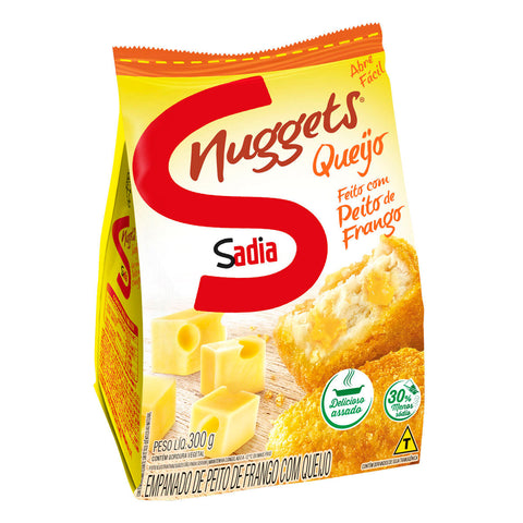 NUGGETS SADIA FRANGO QUEIJO 300G