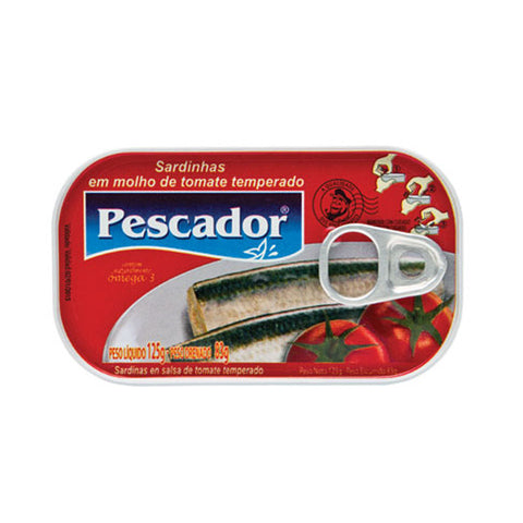 SARDINHA PESCADOR MOLHO TOMATE 125g