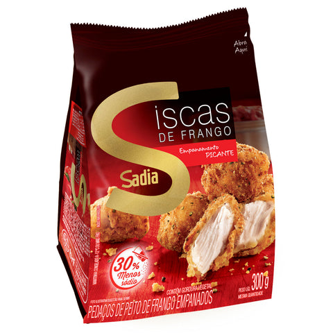 ISCAS SADIA FRANGO PICANTE 300G