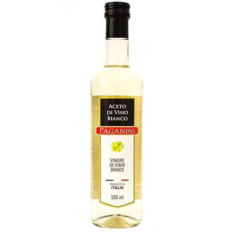 VINAGRE PAGANINI VINHO BRANCO VD 500ML