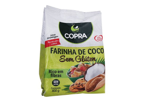 FARINHA COCO COPRA S/GLUTEN 400g